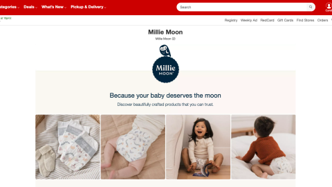 Target Millie Moon Brand Shop