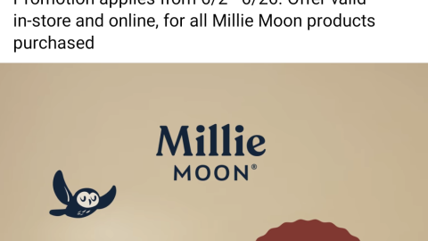 Millie Moon Target Facebook Sponsored Ad
