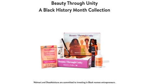 Walmart Beauty 'Black History Month' Box