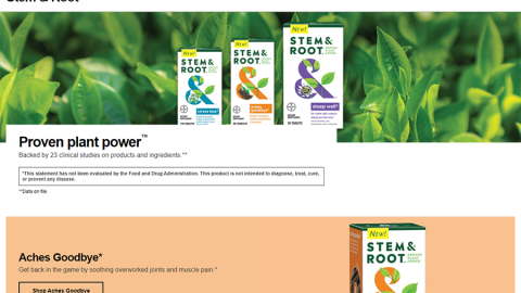 CVS Stem & Root Brand Shop